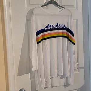 Style & Co. Drapey Adventure Tee